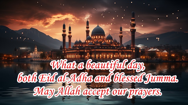 Eid al-Adha and Jumma Picture Messages