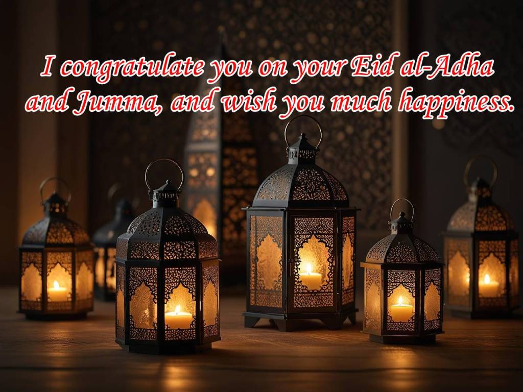 Eid al-Adha and Jumma Picture Messages