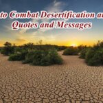 World Day to Combat Desertification and Drought Quotes and Messages
